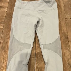 Alo Yoga Gray Mesh Leggings Size Small